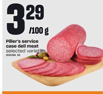 Loblaws Piller's service case deli meat offer