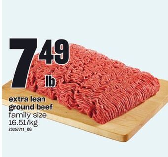 Loblaws Extra lean ground beef offer