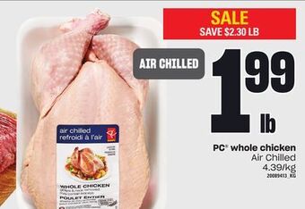Loblaws Pc whole chicken offer