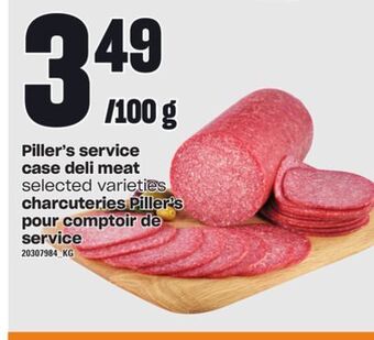 Independent Grocer Piller's service case deli meat offer