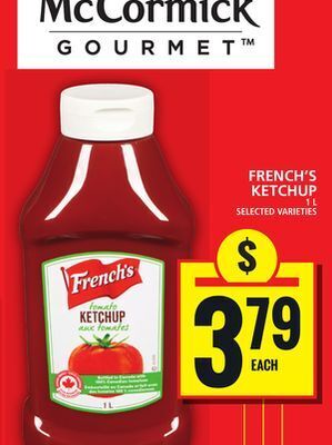 Food Basics French's ketchup offer
