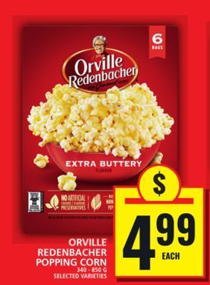 Food Basics Orville redenbacher popping corn offer