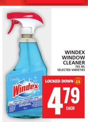 Food Basics Windex window cleaner offer