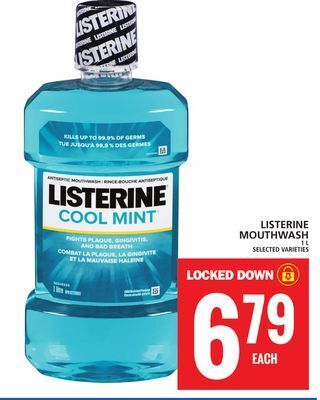 Food Basics Listerine mouthwash offer