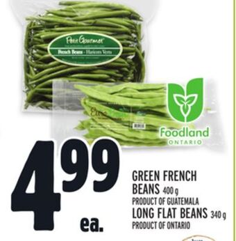 Metro Green french beans offer