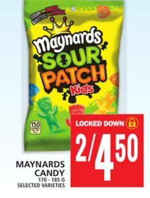 Food Basics Maynards candy offer