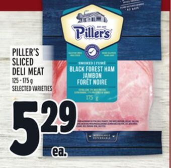 Metro Piller's sliced deli meat offer