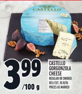 Metro Castello gorgonzola cheese offer