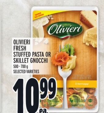 Metro Olivieri fresh stuffed pasta or skillet gnocchi offer