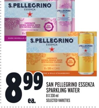Metro San pellegrino essenza sparkling water offer