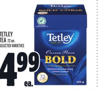 Metro Tetley tea offer