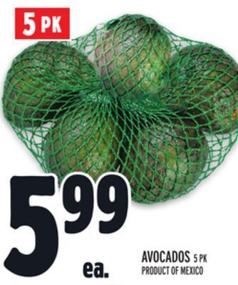 Metro Avocados offer