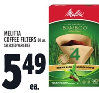 Metro Melitta coffee filters offer