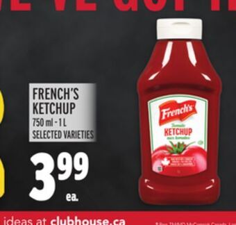 Metro French's ketchup offer