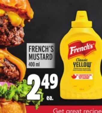 Metro French's mustard offer