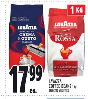 Metro Lavazza coffee beans offer