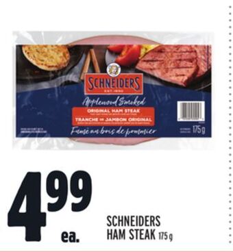 Metro Schneiders ham steak offer