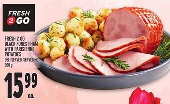 Metro Fresh 2 go black forest ham with parisienne potatoes offer