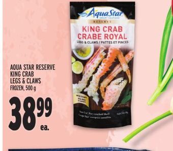 Metro Aqua star reserve king crab legs & claws offer