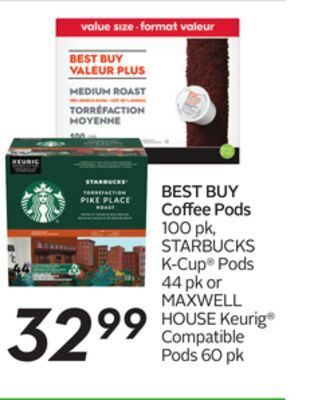 Sobeys Best buy coffee pods offer