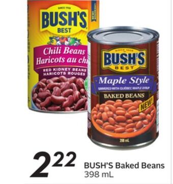 Sobeys Bush's baked beans offer