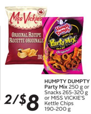 Sobeys Humpty dumpty party mix offer