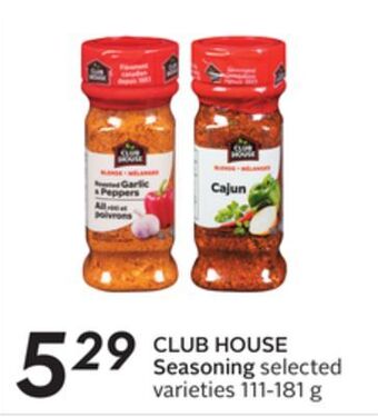 Sobeys Club house seasoning offer