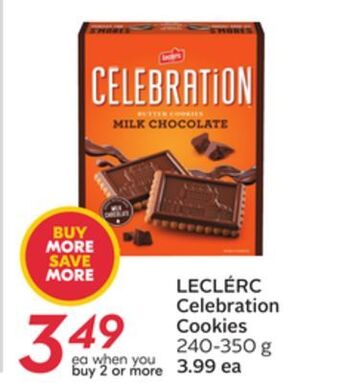 Sobeys Leclérc celebration cookies offer