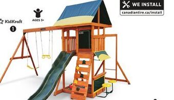 Canadian Tire Kidkraft brightside wooden play centre offer