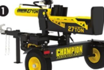 Canadian Tire Champion 27-ton 224cc gas-powered log splitter offer