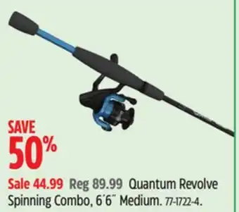 Canadian Tire Quantum revolve spinning combo, 6´6˝ medium offer
