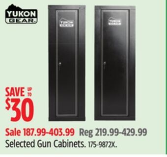 Canadian Tire Selected yukon gear gun cabinets offer