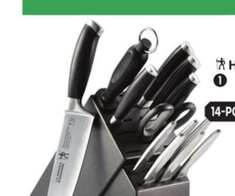 Canadian Tire Henckels forged generation knife block set offer