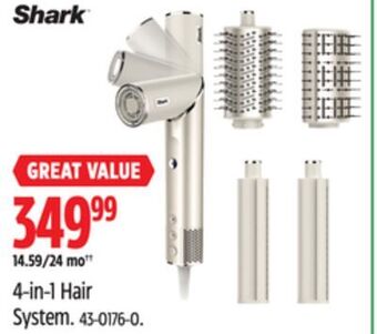 Canadian Tire Shark 4-in-1 hair system. offer