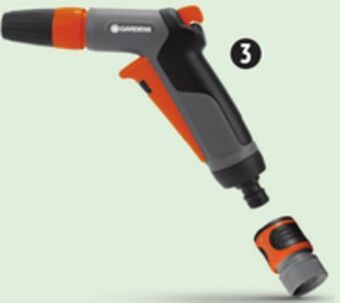 Canadian Tire Gardena frost-proof,front-trigger pistol nozzle offer