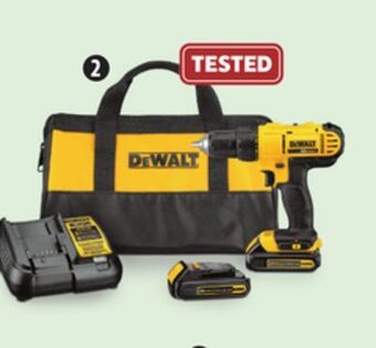 Canadian Tire Dewalt 20v max li-ion cordless 1⁄2˝ drill/driver offer