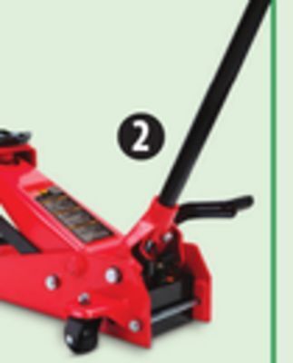Canadian Tire Big red floor jack with quick start, 3.5-ton offer