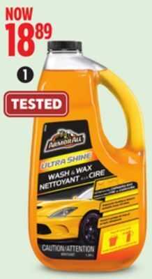 Canadian Tire Armor-all ultra shine wash & wax offer