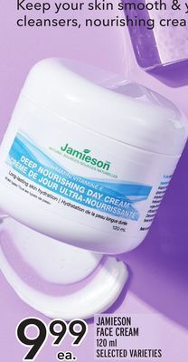 Metro Jamieson face cream offer