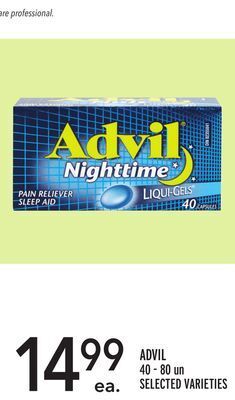 Metro Advil offer
