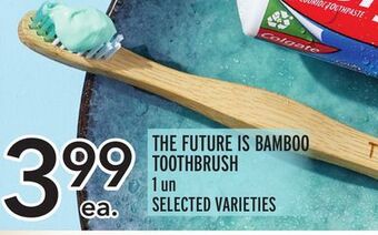 Metro The future is bamboo toothbrush offer