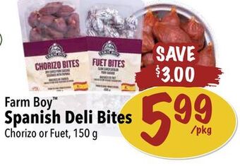Farm Boy Farm boy™ spanish deli bites offer