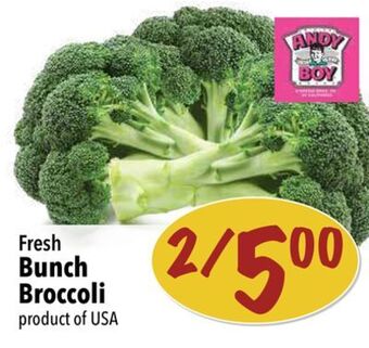 Farm Boy Fresh bunch broccoli offer