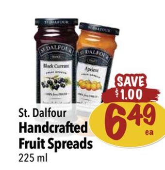 Farm Boy St. dalfour handcrafted fruit spreads offer
