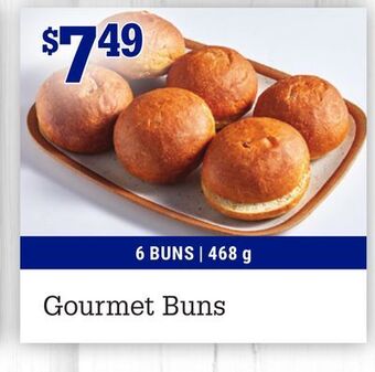 M & M Food Market Gourmet buns offer