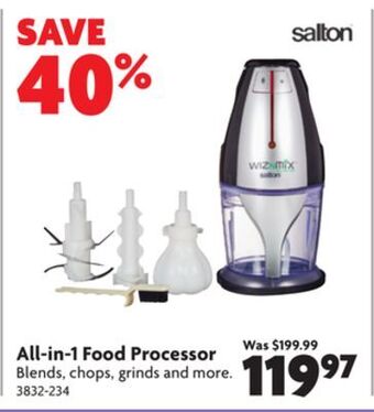 Home Hardware All-in-1 food processor offer