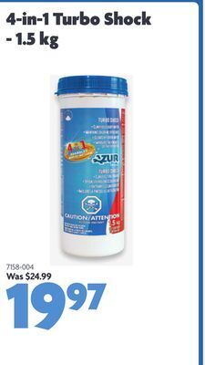 Home Hardware 4-in-1 turbo shock offer