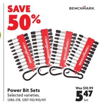 Home Hardware Power bit sets offer