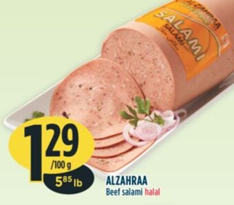 Marché Adonis Alzahraa beef salami halal offer