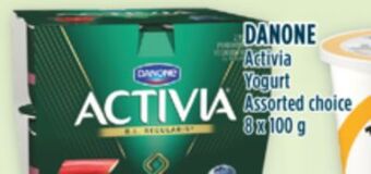 Marché Adonis Danone activia yogurt offer
